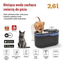 GoSmart Poidło PET CARE, 2,6 l, szary, Wi-Fi
