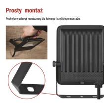 Naświetlacz LED VISIO 30W czarny neutralna biel