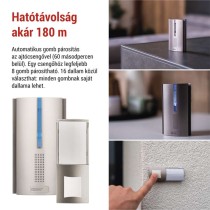 Vezeték nélküli csengő P5763N, 3× AA, ismétlési funkció