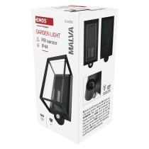 Zahradní nástěnné svítidlo MALVA, čidlo soumraku, 13 x 12,5 x 28 cm, 1 x E27, 15 W