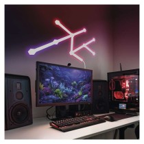 GoSmart LED gaismeklis Lines balts, 9 daļas, 34 W, RGBIC dimmējams, WiFi