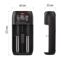 EMOS elemtöltő li-ion BCL-20D
