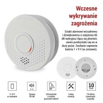 Detektor dymu TSS910A