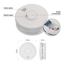 Detektor dima TSS910A