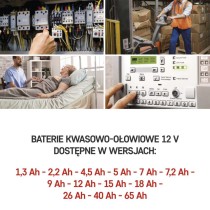 Akumulator AGM 12V 7Ah F4,7