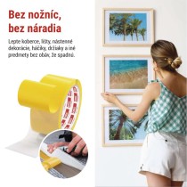 Dvojstranná DUCT páska 50 mm / 10 m, priehľadná