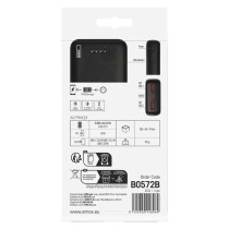 EMOS Powerbank AlphaQ3, 20 000 mAh, 22,5 W, fekete