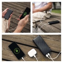 EMOS Powerbank AlphaQ3, 20 000 mAh, 22,5 W, fekete