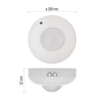 EMOS Mozgásérzékelő (PIR) IP20 1200W
