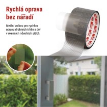 Páska na opravu sítě proti hmyzu 50 mm / 2 m, transparent