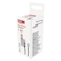 Czujnik ruchu PIR IP20 800W biały