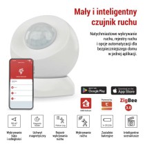 GoSmart Czujnik PIR (czujnik ruchu) IP20, ZigBee