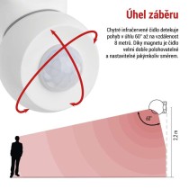 GoSmart PIR senzor (pohybové čidlo) IP20, ZigBee