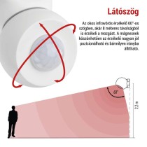 GoSmart PIR érzékelő (mozgásérzékelő) IP20, ZigBee
