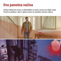 GoSmart alarm IP‑126L GUARDIAN s senzorjem gibanja, 6× senzorjev za vrata/okna, WiFi