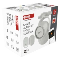 Alarm GoSmart IP‑126L GUARDIAN z czujnikiem ruchu, 6× czujników drzwi/okien, WiFi