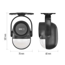 Alarm z czujnikiem ruchu EM‑125L PROTECTOR