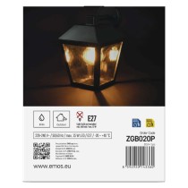 Záhradné nástenné svietidlo ADENIA, 18 x 15 x 24,5 cm, 1 x E27, 15 W