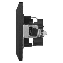 Steckdose SCHUKO, anthrazit