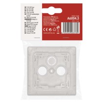 Kryt zásuvky TV+rozhlas+satelit