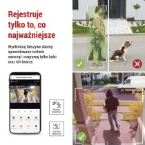 GoSmart Kamera zewnętrzna IP-600 EYE z WiFi, akumulatorem i panelem solarnym