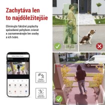 GoSmart Vonkajšia batériová kamera IP-600 EYE s WiFi a solárnym panelom