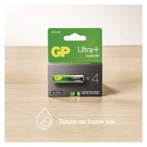 GP Bateria alkaliczna ULTRA PLUS AAA (LR03) 4 szt.