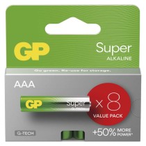 GP Bateria alkaliczna SUPER AAA (LR03) 8 szt.