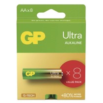 GP Bateria alkaliczna ULTRA AA (LR6) 8PP