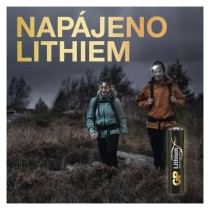 Lithiová baterie GP AAA (FR03), 2 ks