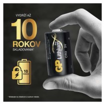 Lítiová batéria GP CR2, 1 ks