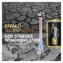 GP Lítium elem CR2 1db/bliszter