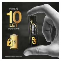 Lithiová baterie GP AA (FR6), 2 ks