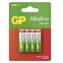 GP Bateria alkaliczna RED ALKALINE AAA (LR03) 4 szt.