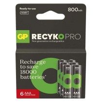 Nabíjecí baterie GP ReCyko Pro Professional AAA (HR03), 6 ks
