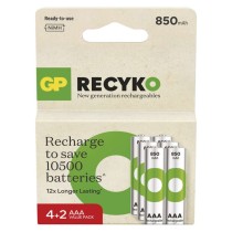 GP Akumulatorek ReCyko 850 AAA (HR03) 6 szt.