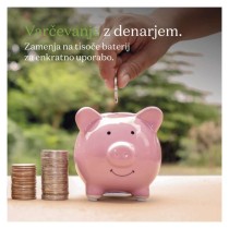 Polnilna baterija GP ReCyko 1300 mAh HR6 (AA)