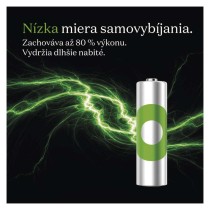 Nabíjacia batéria GP ReCyko 200 (9V), 1 ks