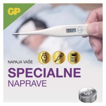 Baterija GP gumbna alkalna LR44 A76F 2 blister