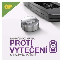 Alkalická knoflíková baterie GP Ultra plus A76F (LR44), 5 ks