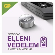 GP Ultra Plus Alkáli gombelem LR44 (A76F) 5db/bliszter
