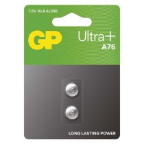 Alkalická knoflíková baterie GP Ultra plus A76F (LR44), 2 ks
