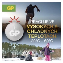 Lithiová knoflíková baterie GP CR1225, 1 ks