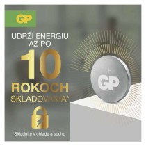 Lítiová gombíková batéria GP CR1620, 5 ks