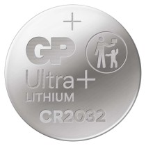Lítiová gombíková batéria GP Ultra plus CR2032, 5 ks