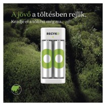 GP Akkumulátor töltő Eco E221+2xAA ReCyko 2100mAh