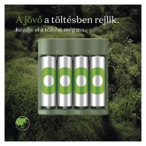 GP Akkumulátor töltő Eco E441+4xAA ReCyko 2100mAh