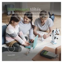 GP Akkumulátor töltő Charge 10 S491 + 4× AA