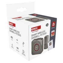 GoSmart Dzwonek bezprzewodowy z WiFi, srebrny