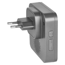 GoSmart Dzwonek bezprzewodowy z WiFi, srebrny